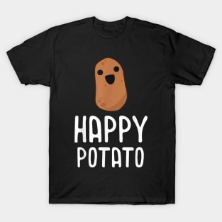 Happy Potato  Potato , Gift Vegetabe Basic Novelty T-Shirt